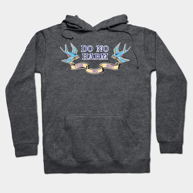 Do No Harm - Tattoo Hoodie by Show OFF Your T-shirts!™